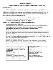  Formulating Research Questions: A Practical Guide for Social Scientists - A Brushstroke Masterclass on Unveiling Hidden Truths